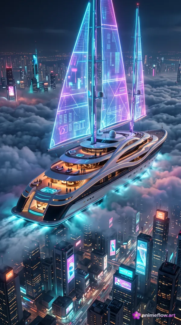 Neon Sky Yacht