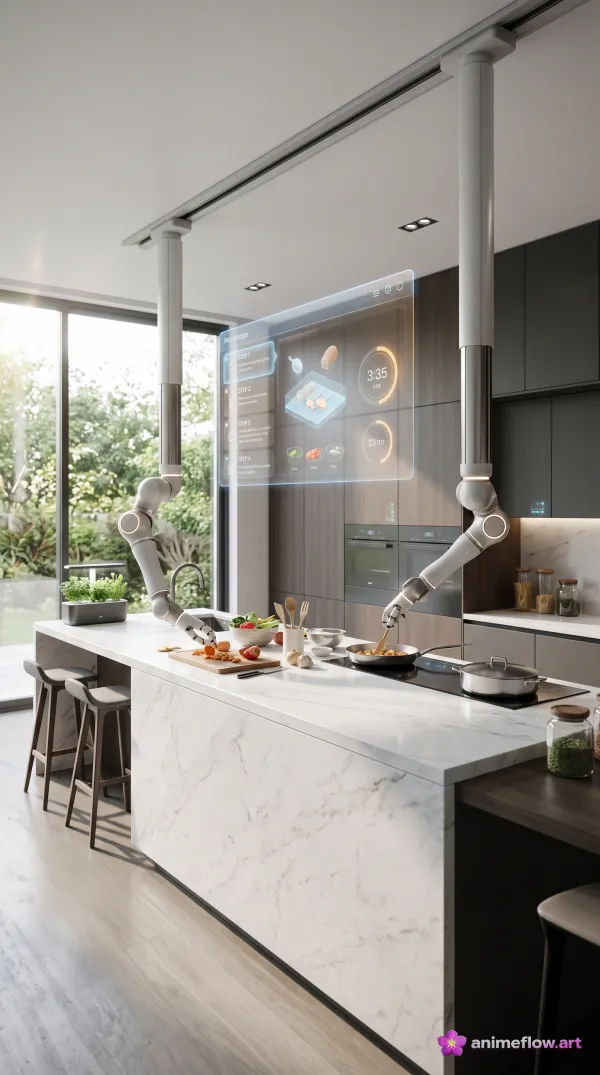 Robotic Kitchen Of Tomorrow