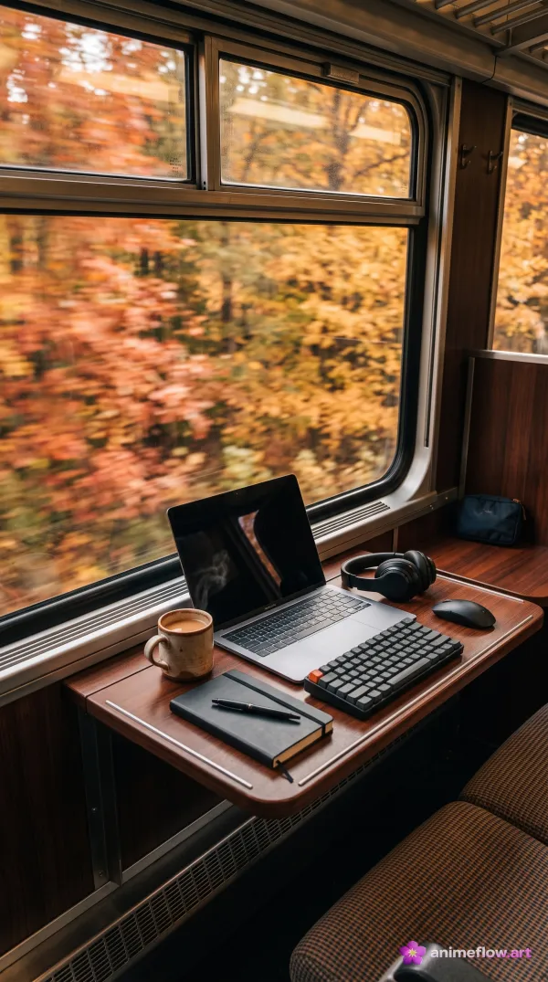 Autumn Train Office