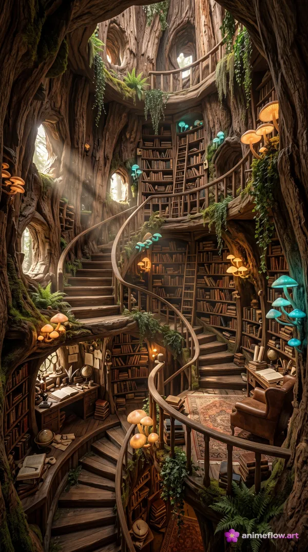 Enchanted Tree Library