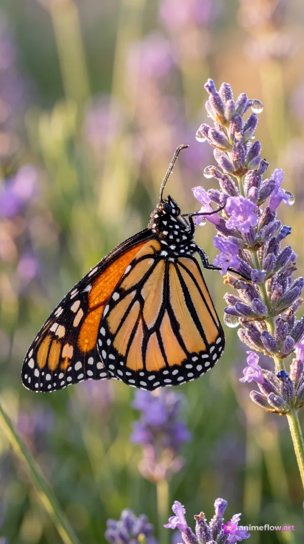 Golden Hour Monarch