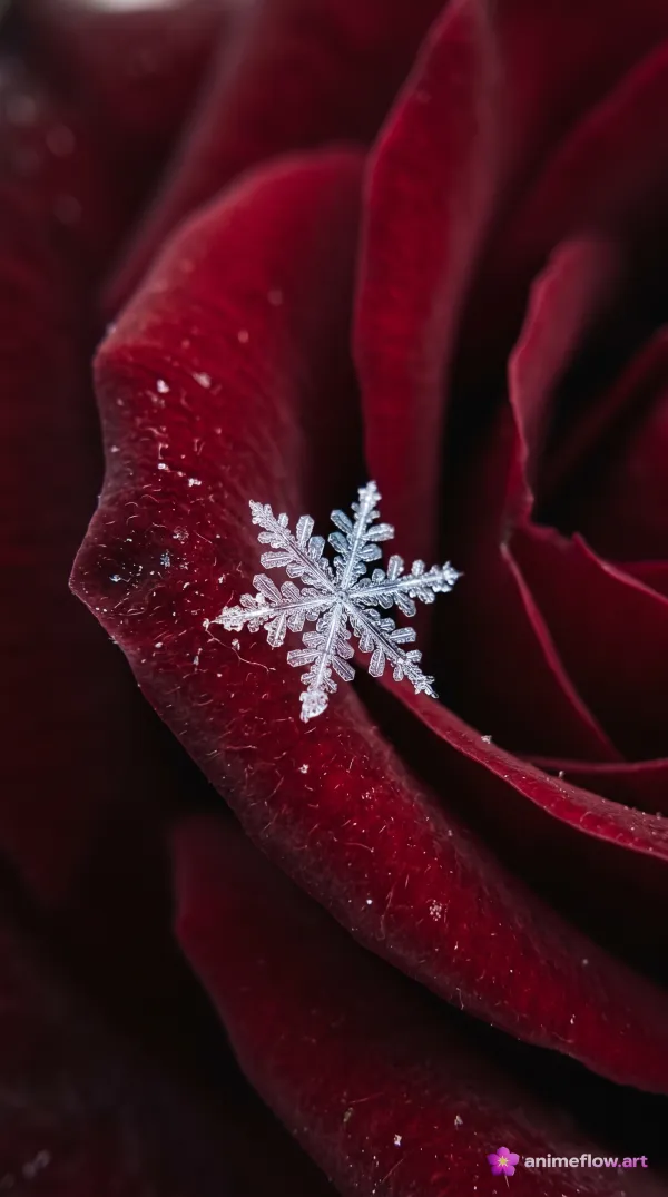 Frozen Rose Elegance