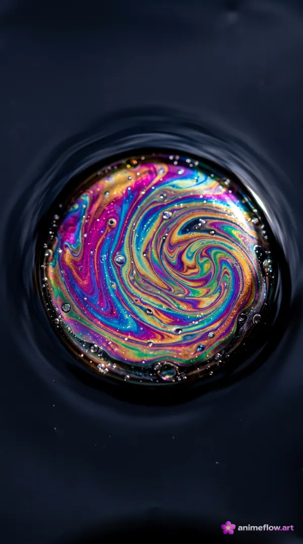 Neon Fluid Dreamscape