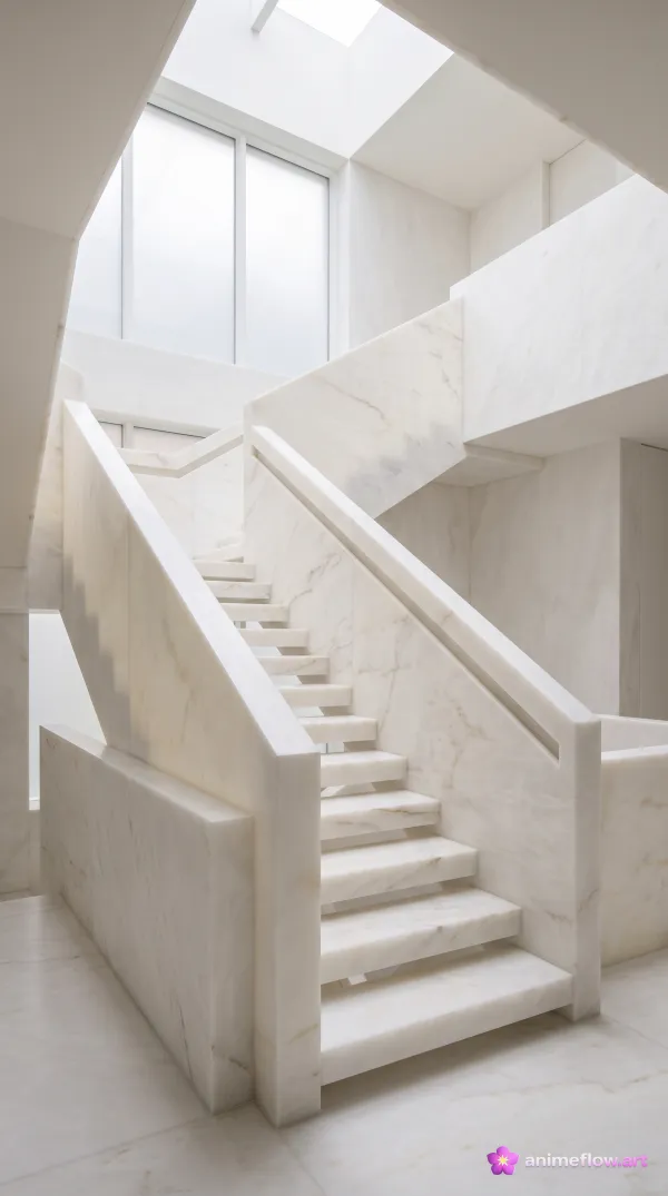 Marble Steps Of Serenity