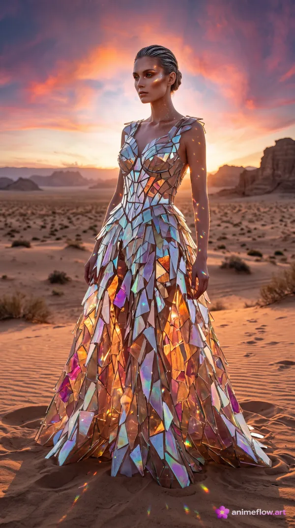 Mirrored Desert Goddess