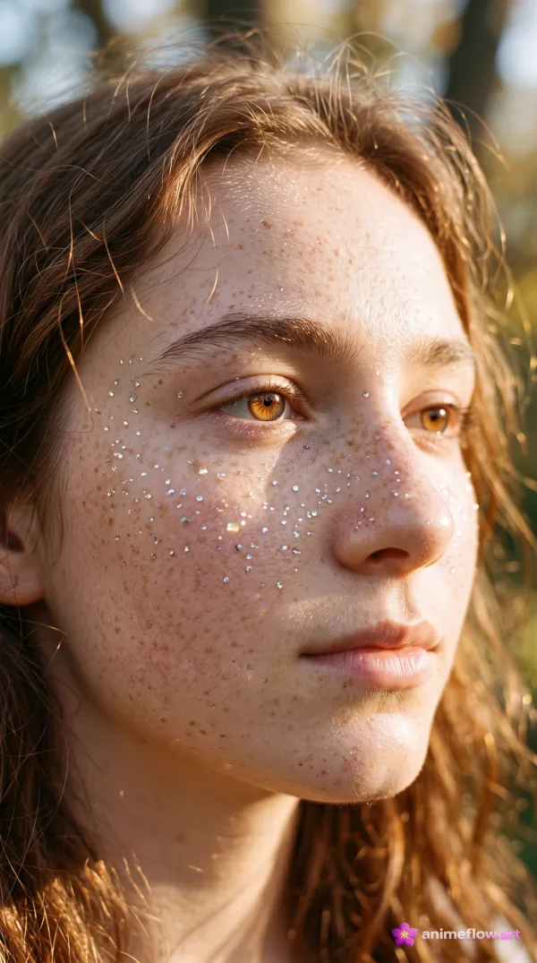 Golden Hour Freckles
