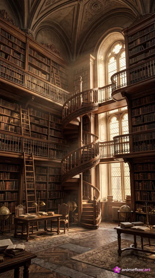 Enchanted Library Spiral