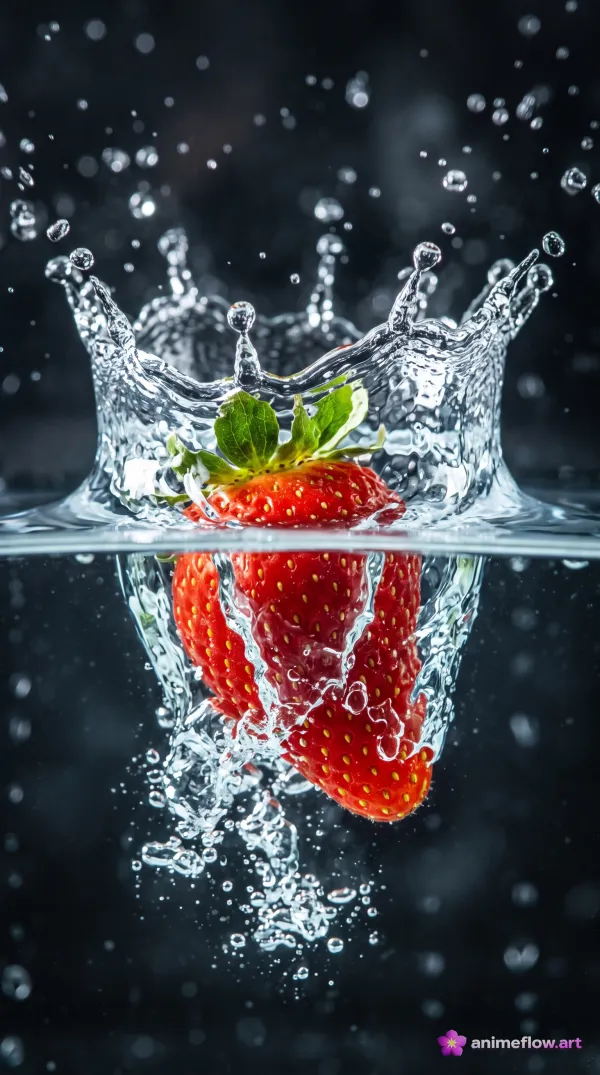 Strawberry Splash Dive