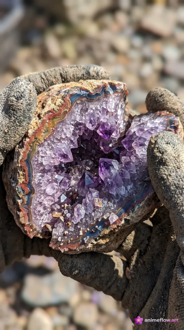 Amethyst Geode Discovery