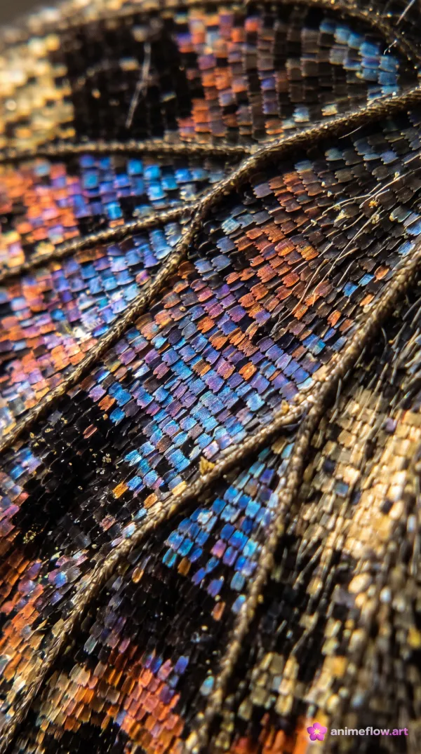 Iridescent Wing Macro
