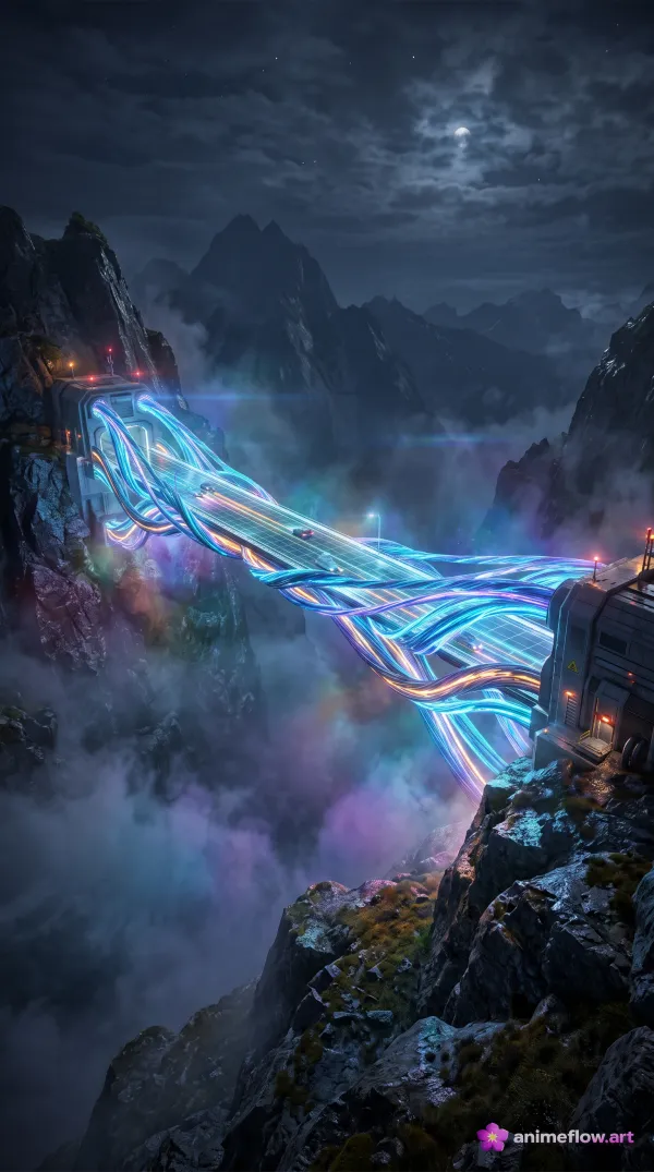 Neon Skyway Reverie