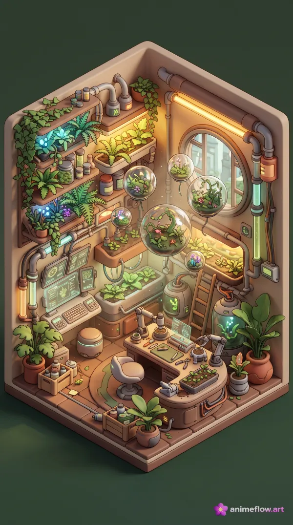 Cozy Botanical Lab