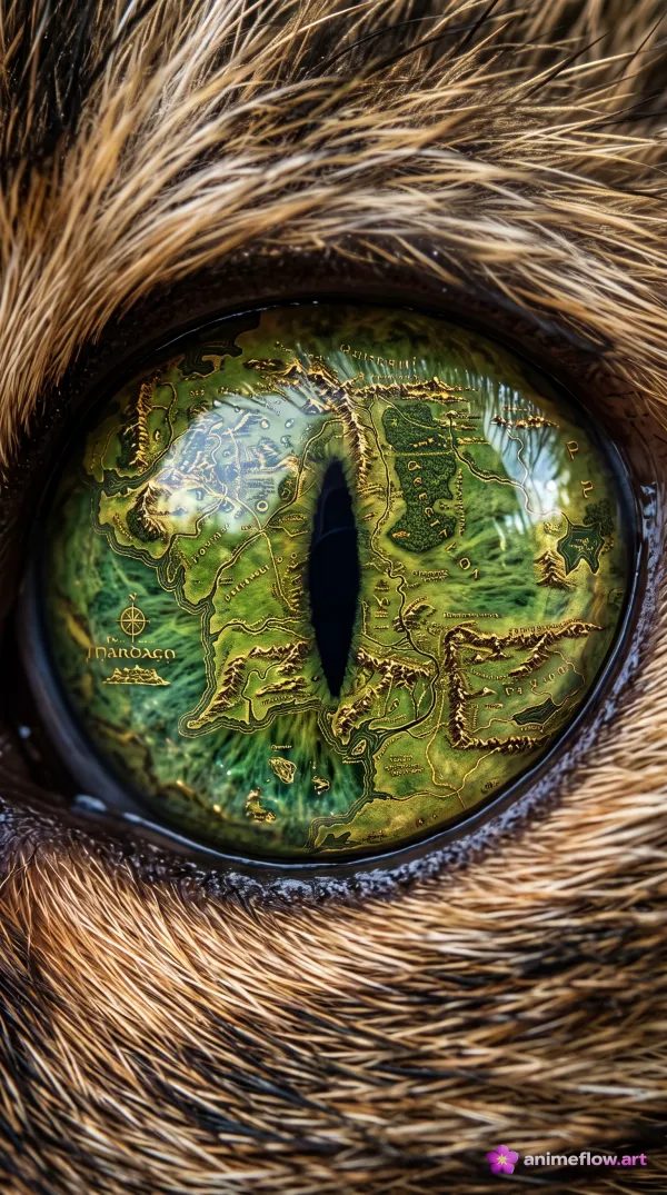 Gilded Gaze Of Middle-Earth
