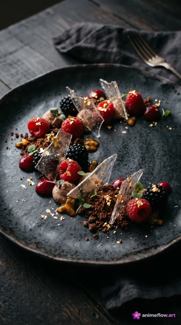 Dark Chocolate Berry Elegance