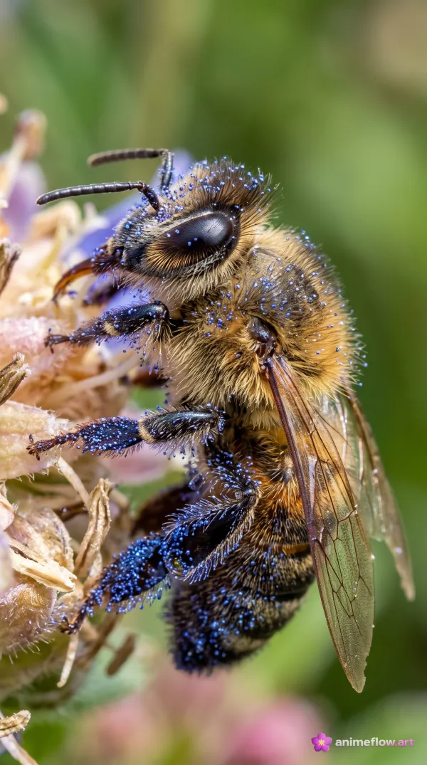 Azure Pollen Bee