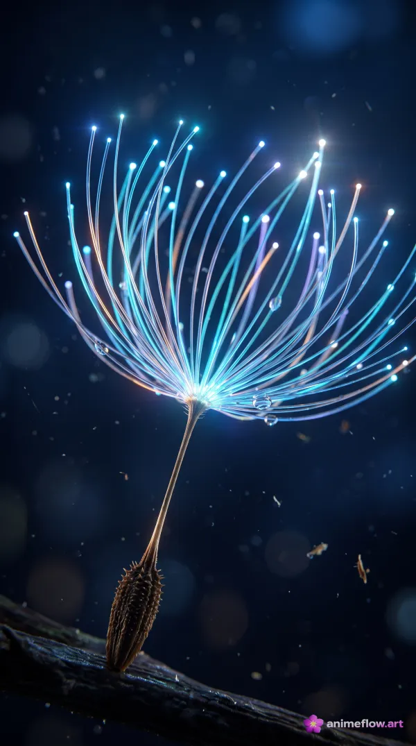 Bioluminescent Dandelion Dreams