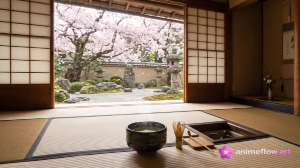 Serene Matcha Tea Ritual