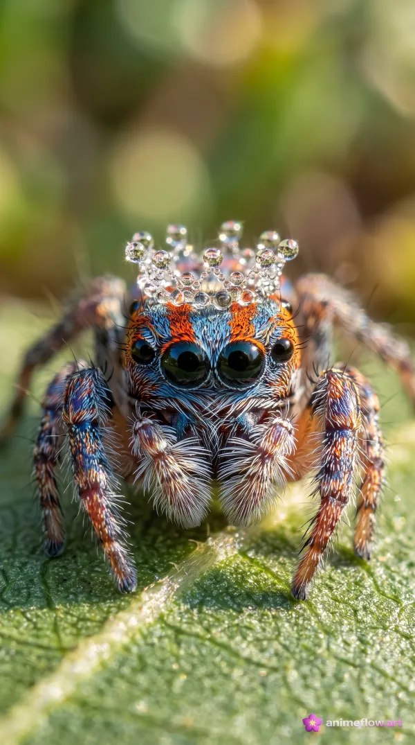 Dewdrop Crowned Spider