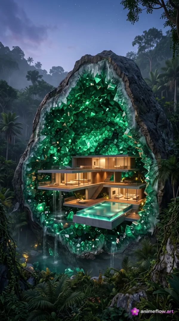 Emerald Geode Villa