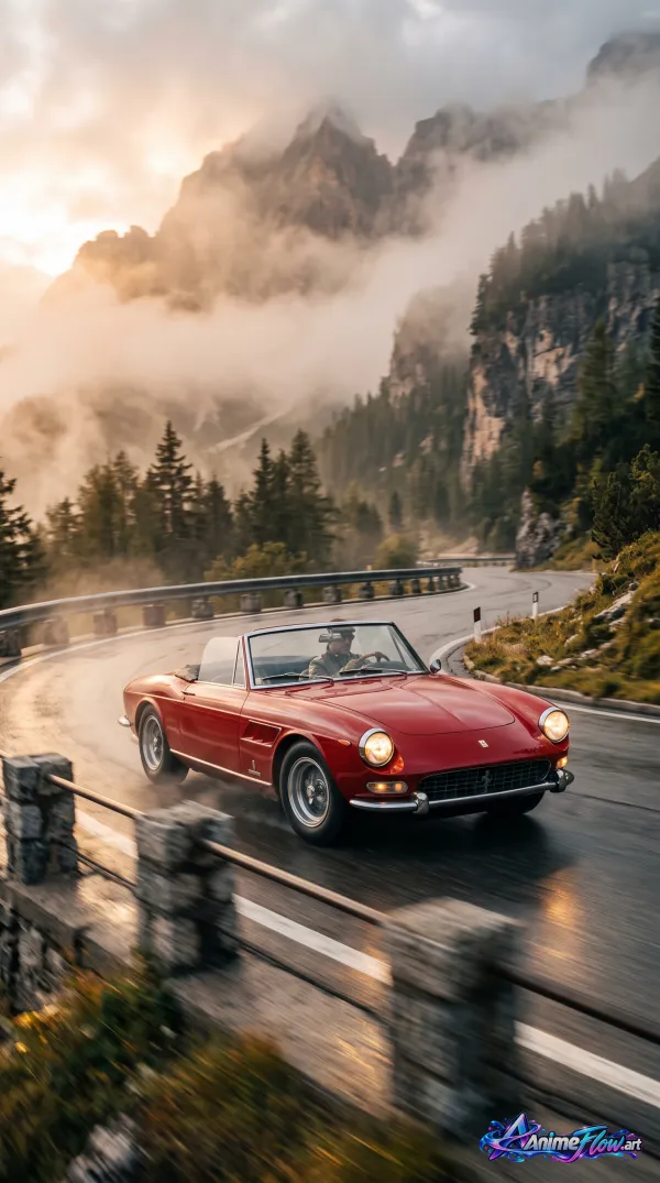 Crimson Alpine Escape