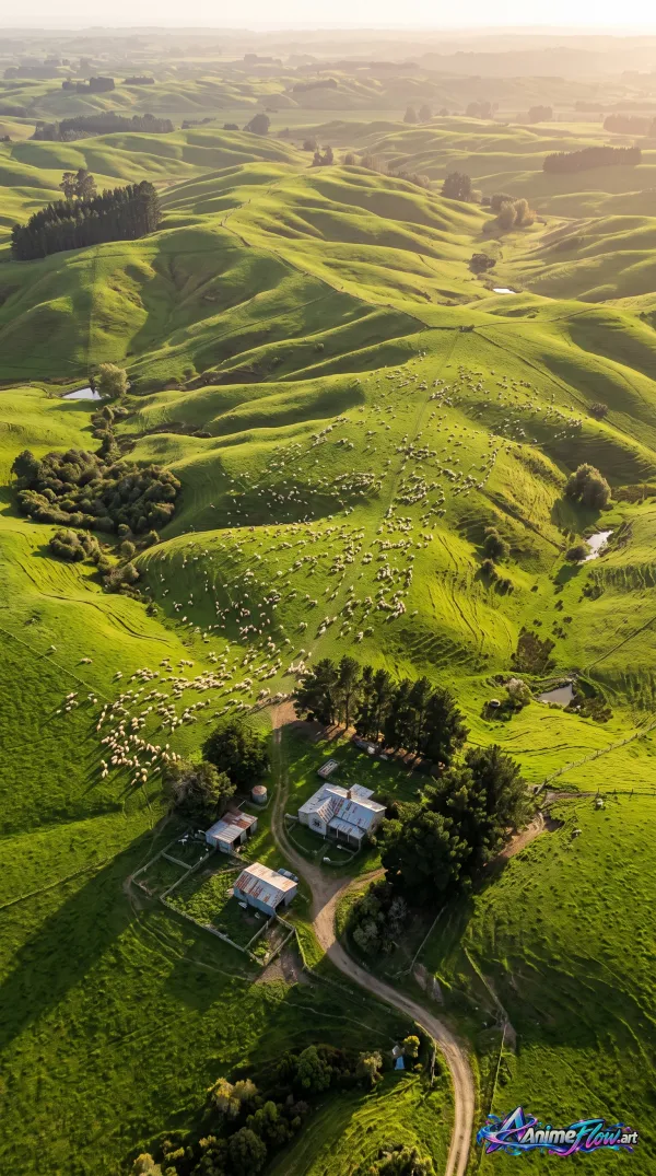 Golden Pastoral Serenity