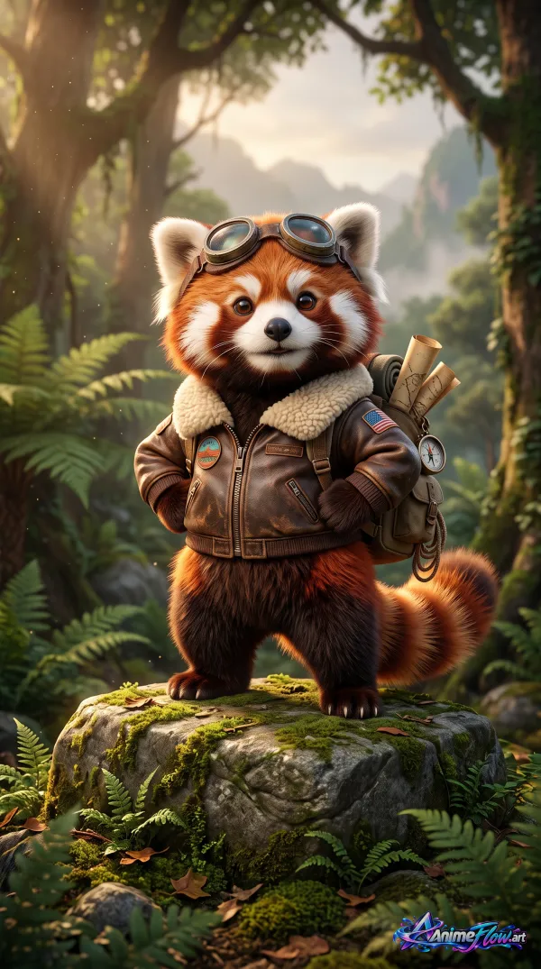 Red Panda Aviator's Forest Adventure