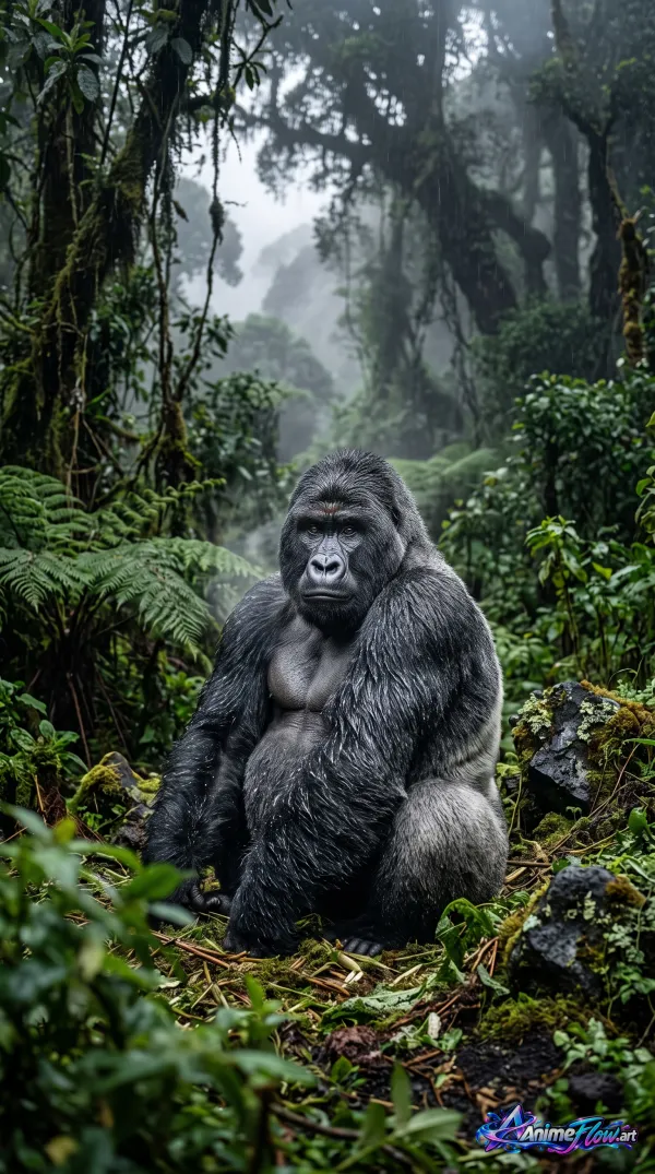 Misty Jungle Silverback