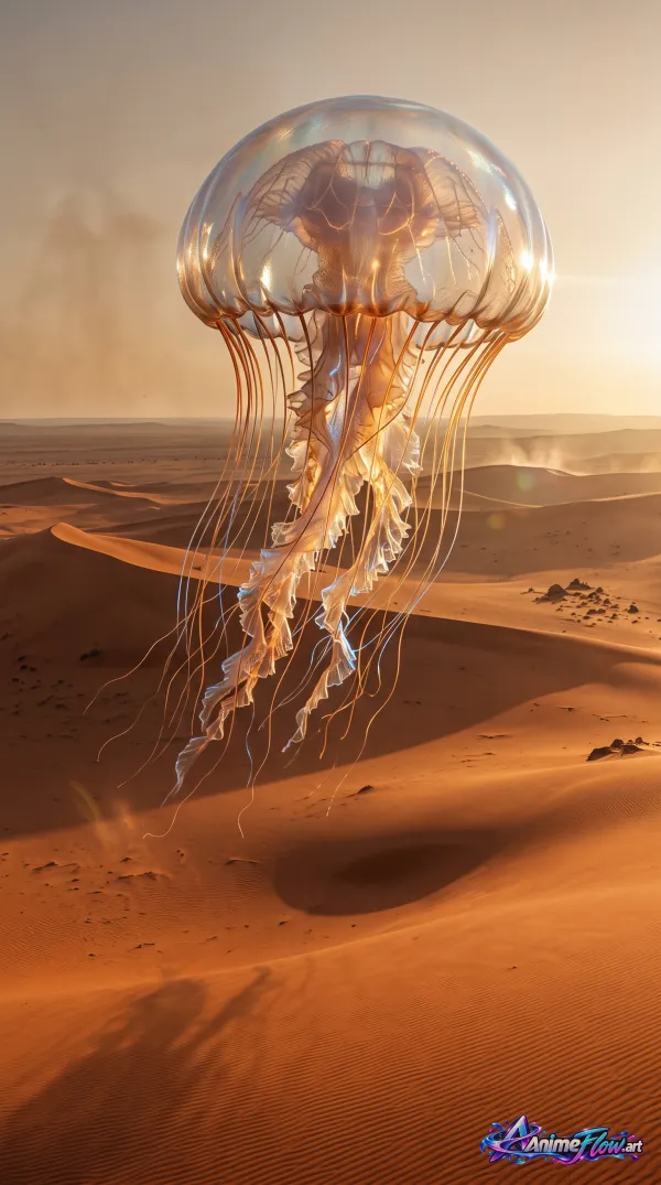 Desert Drift Of The Glass Jelly