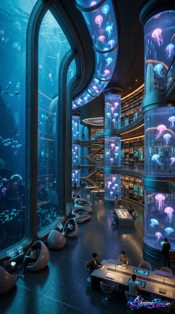 Jellyfish Library Dreams