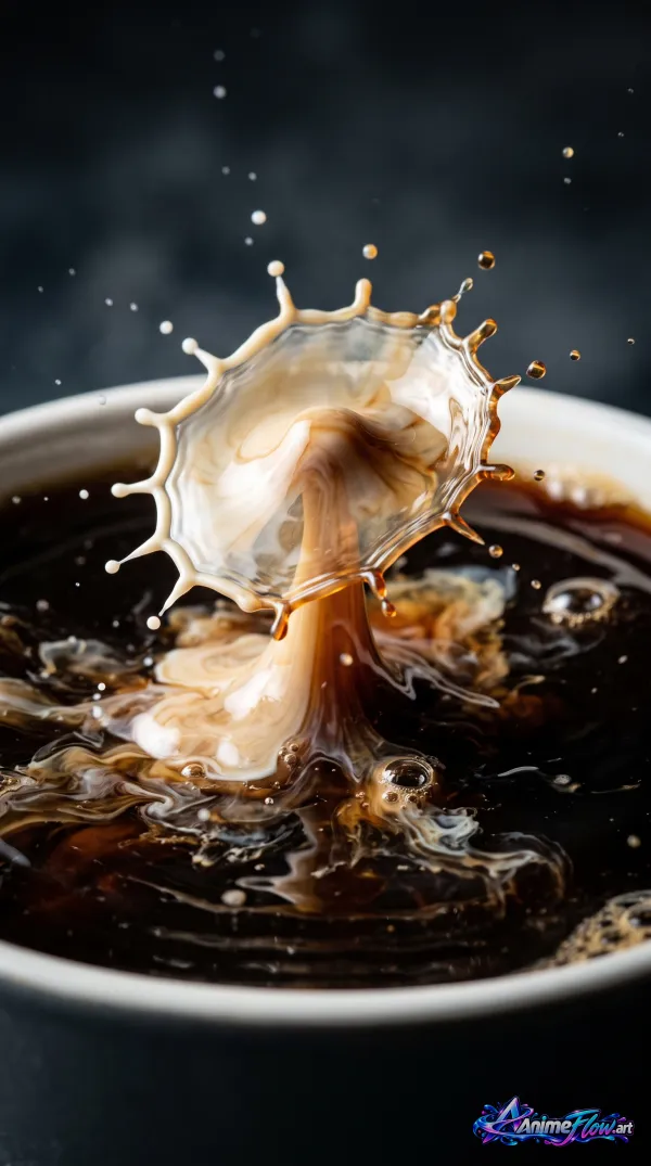 Liquid Crown Eruption