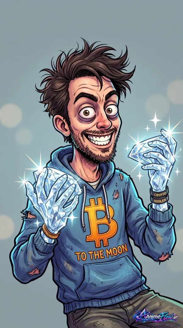 Diamond Hands Crypto Grin