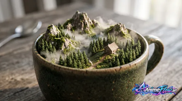 Miniature World In A Mug