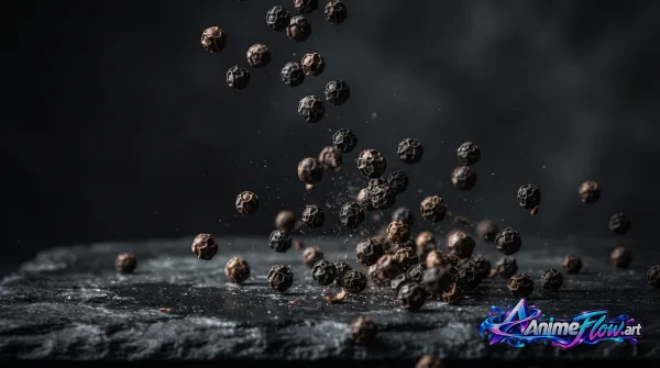 Midnight Cascade In Motion