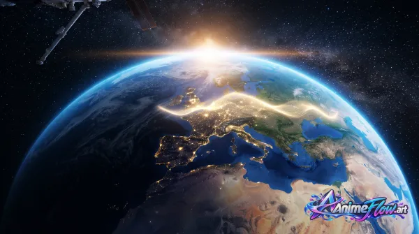 Orbital Sunrise Majesty